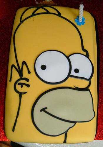 homersimpsoncake