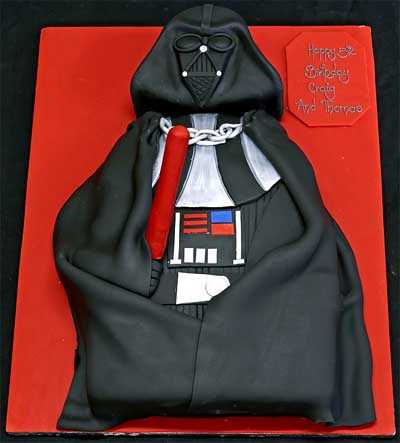 Darth Vader Birthday Cake