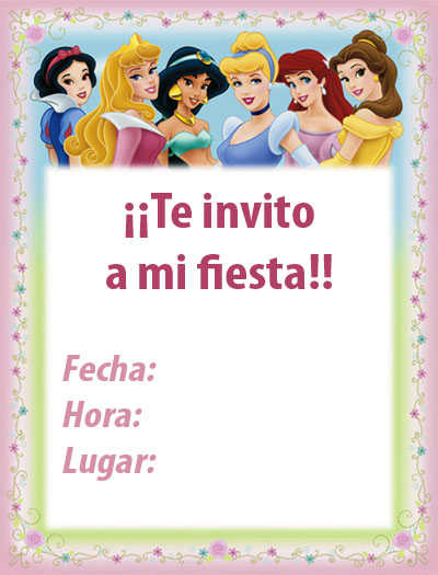 INVITACION INFANTIL FIESTA invitacion infantil fiesta: