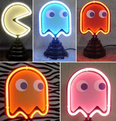 pac man neon 1
