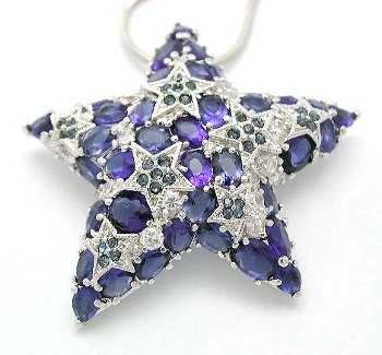 pendiente estrella pendiente estrella