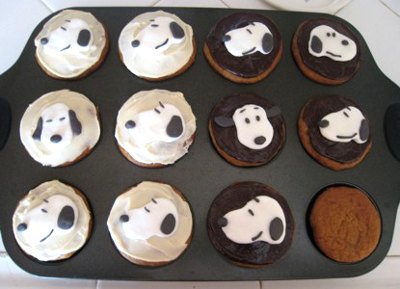 snoopy magdalenas