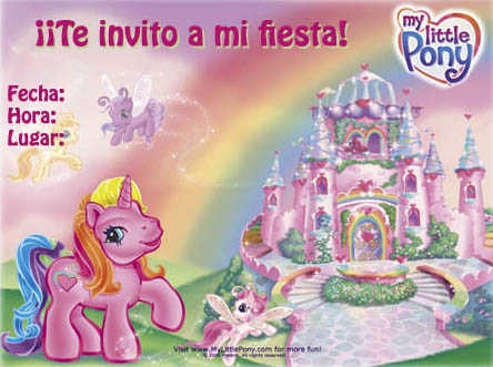 invitacion pequeño pony2