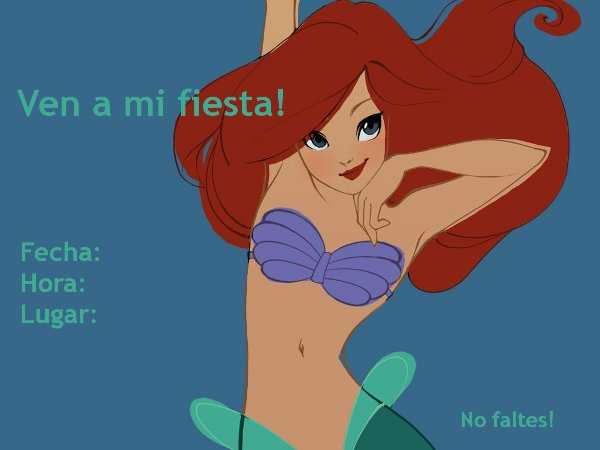 sirenita tarjeta sirenita tarjeta