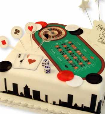 Tortas tematicas estilo casino