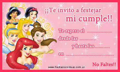 INVITACION INFANTIL FIESTA CUMPLEANO invitacion infantil fiesta cumpleano: