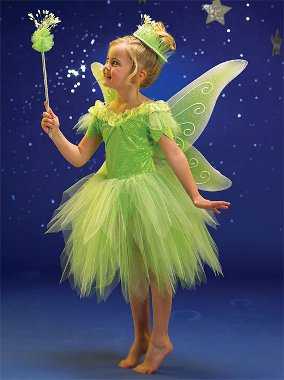 Vestido de campanita para niña - Imagui