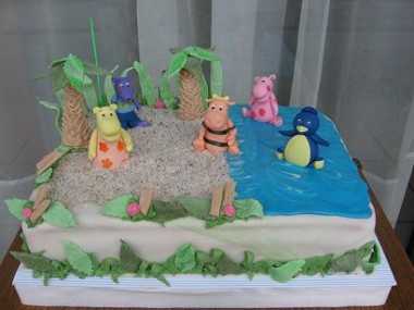 Tortas al estilo de los Backyardigans | Fiesta101