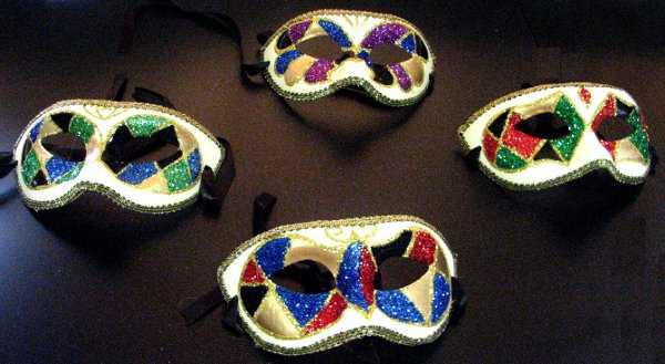 Antifaces para carnavales