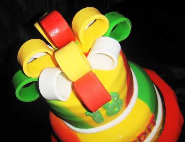 Torta estilo reggae ¡Infaltable!